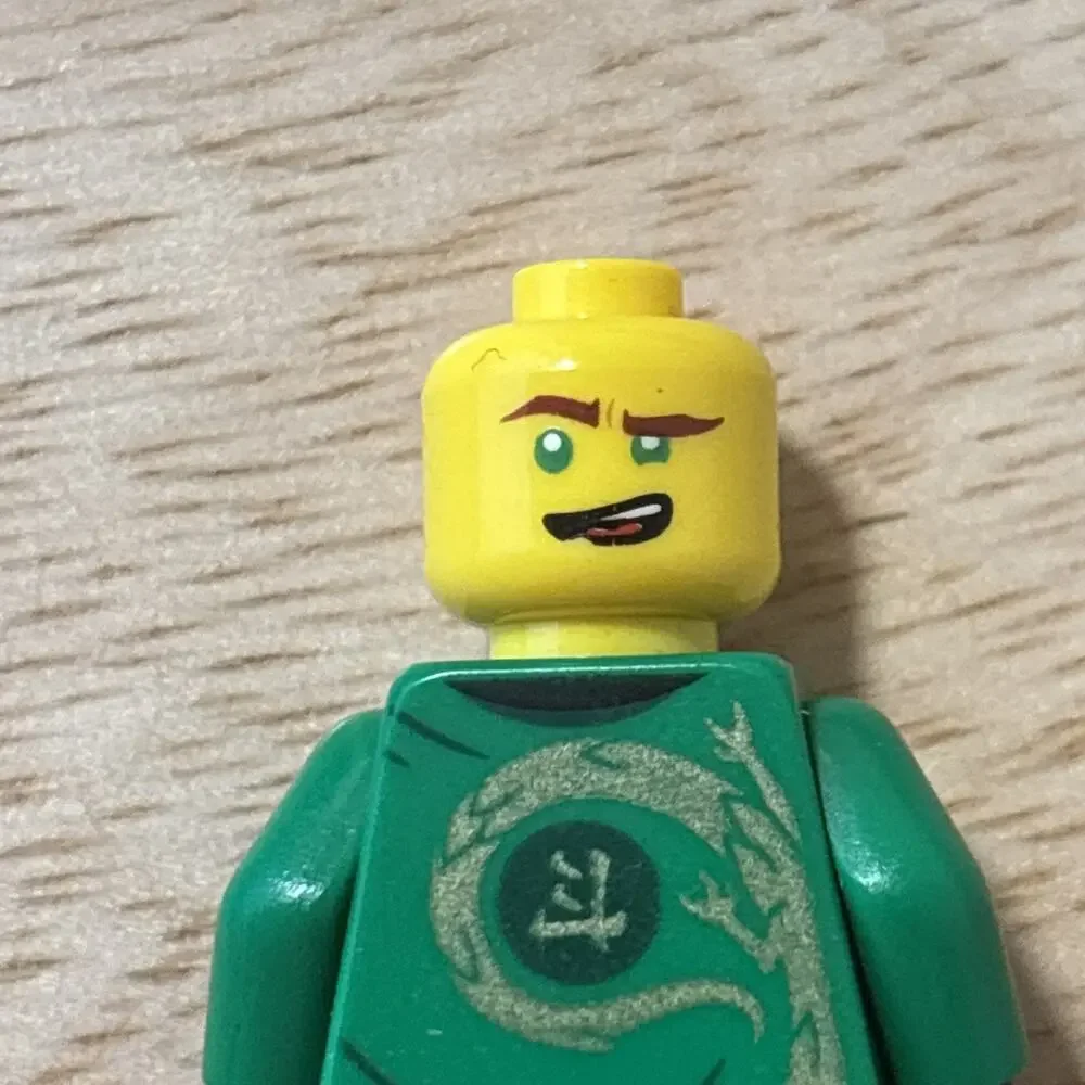 Lego Ninjago Lloyd Legacy Minifigure #njo0490 Dark Green Sash